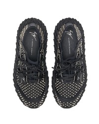 Мужские черные кроссовки от Giuseppe Zanotti