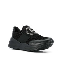 Женские черные кроссовки от Baldinini