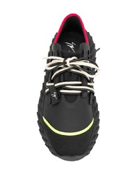 Мужские черные кроссовки от Giuseppe Zanotti Design