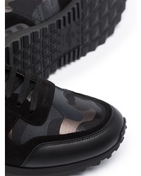 Мужские черные кроссовки от Valentino Garavani