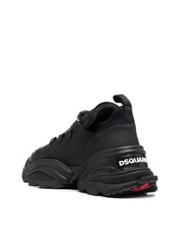 Мужские черные кроссовки от DSQUARED2