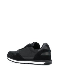 Мужские черные кроссовки от Emporio Armani