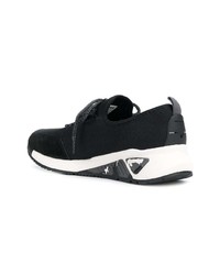 Мужские черные кроссовки от Diesel