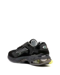 Мужские черные кроссовки от Premiata