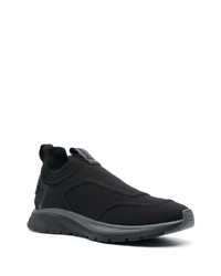 Мужские черные кроссовки от Zegna