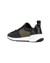 Женские черные кроссовки от Sergio Rossi