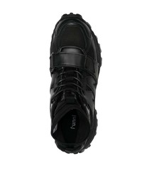 Мужские черные кроссовки от Juun.J