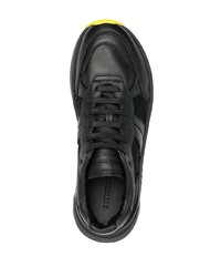Мужские черные кроссовки от Bottega Veneta
