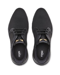 Мужские черные кроссовки от Fendi
