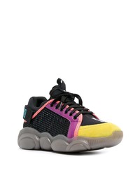 Мужские черные кроссовки от Moschino