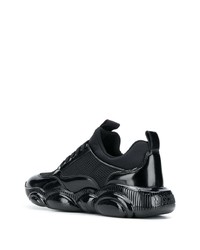 Мужские черные кроссовки от Moschino