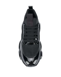 Мужские черные кроссовки от Moschino