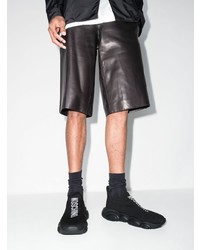 Мужские черные кроссовки от Moschino