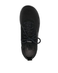 Мужские черные кроссовки от BOSS