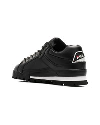 Мужские черные кроссовки от Fila