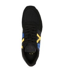 Мужские черные кроссовки от Armani Exchange