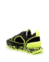 Мужские черные кроссовки от Balmain