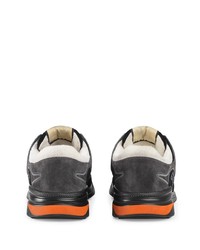 Мужские черные кроссовки от Gucci