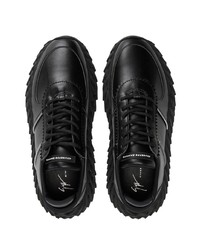Мужские черные кроссовки от Giuseppe Zanotti
