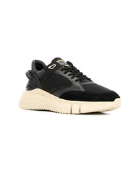 Мужские черные кроссовки от Buscemi