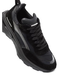 Мужские черные кроссовки от DSQUARED2