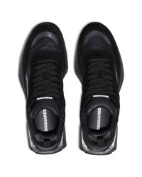 Мужские черные кроссовки от DSQUARED2