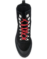 Черные кружевные ботильоны от Off-White