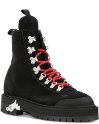 Черные кружевные ботильоны от Off-White