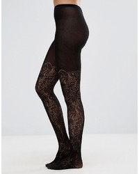 Черные кружевные колготки от Jonathan Aston
