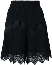 Женские черные кружевные шорты от IRO