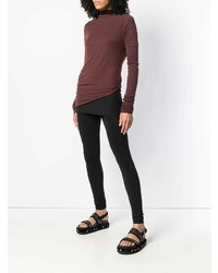 Черные леггинсы от Rick Owens Lilies