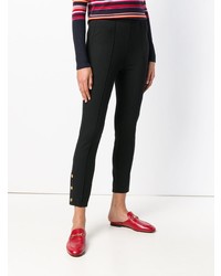 Черные леггинсы от Tory Burch