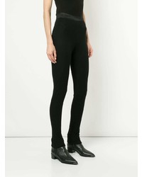 Черные леггинсы от Ann Demeulemeester