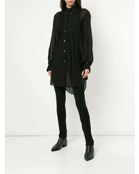 Черные леггинсы от Ann Demeulemeester