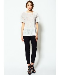 Черные леггинсы от LO