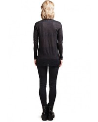 Черные леггинсы от LO