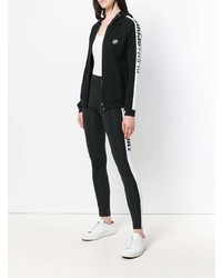 Черные леггинсы от Plein Sport