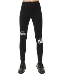 Черные леггинсы от Pavel Yerokin