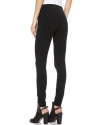 Черные леггинсы от Helmut Lang