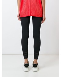 Черные леггинсы от Pleats Please By Issey Miyake