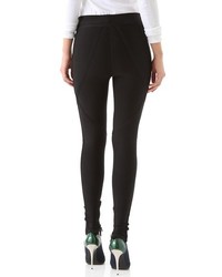 Черные леггинсы от Herve Leger