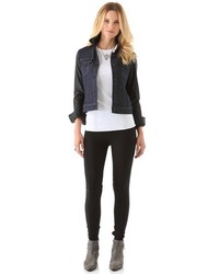 Черные леггинсы от Herve Leger