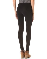 Черные леггинсы от Plush