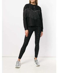 Черные леггинсы от Philipp Plein