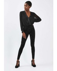 Черные леггинсы от Topshop