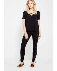 Черные леггинсы от Topshop