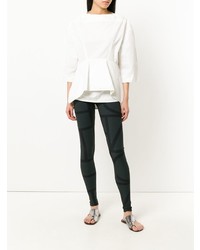 Черные леггинсы от Totême