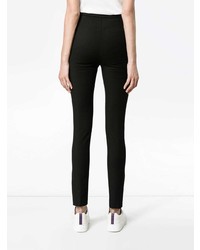 Черные леггинсы от Moncler