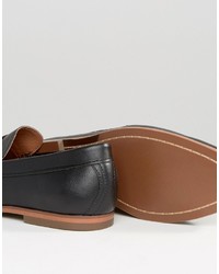 Черные лоферы с кисточками от Lambretta