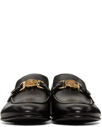 Мужские черные лоферы от Versace